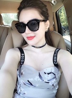 Set bông tai & chocker thương hiệu