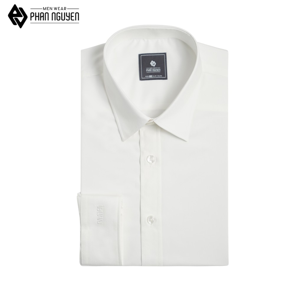 Áo Sơ Mi Trắng Công Sở Nam PHAN NGUYỄN Chất Liệu Vải Cotton Cao Cấp Không Nhăn Thấm Hút Mồ Hôi Tốt SMD.1069 | BigBuy360 - bigbuy360.vn