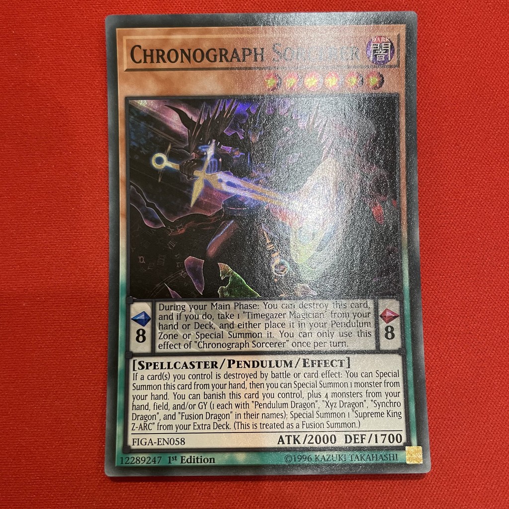 [EN-JP][Thẻ Bài Yugioh Chính Hãng] Chronograph Sorcerer