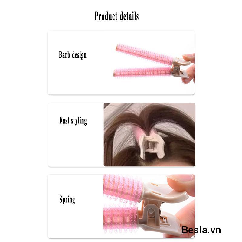 🍓Kẹp tóc mái cố định tích hợp lô uốn tóc xoăn bồng bềnh không làm gãy tóc phong cách Hàn Quốc cho nữ