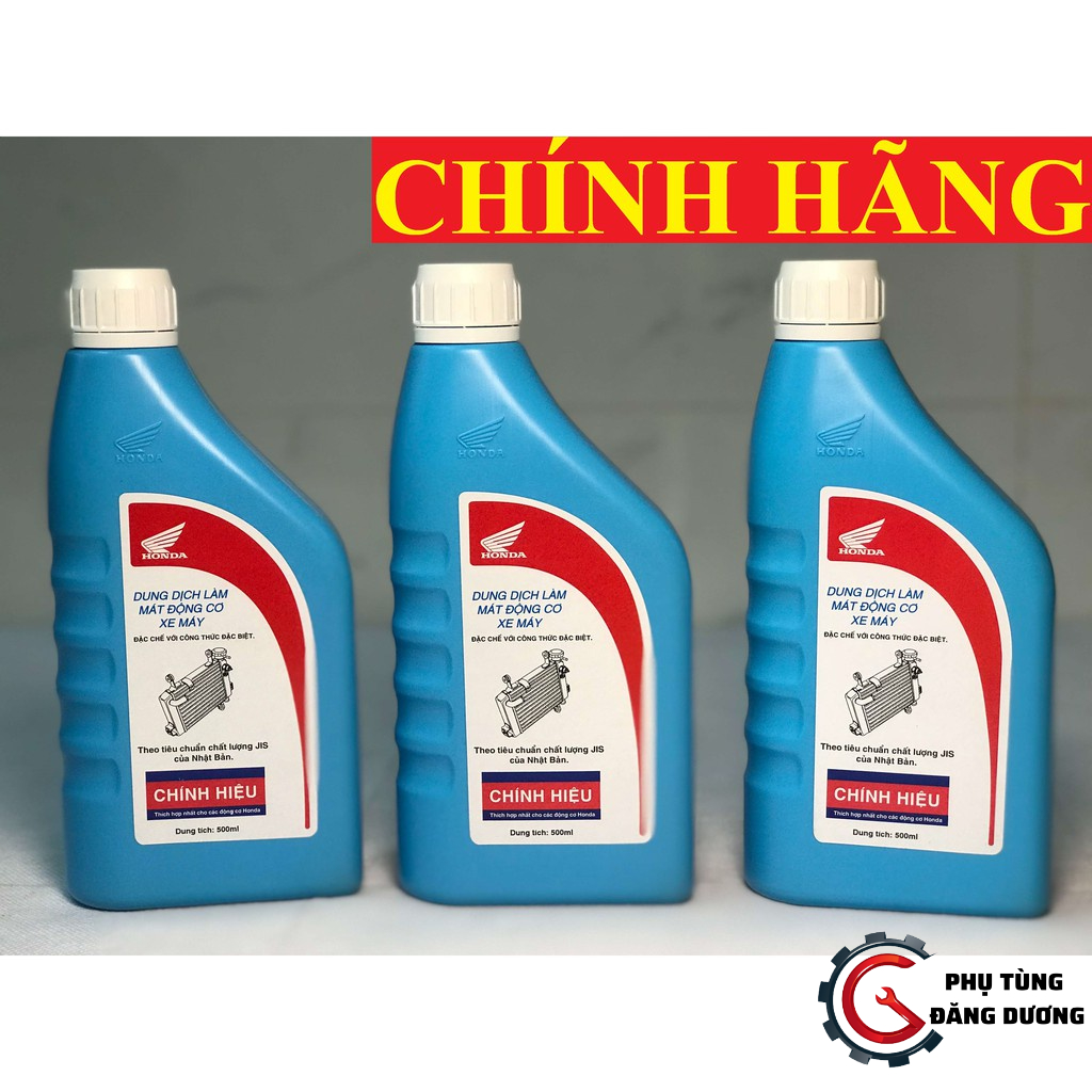 Nước làm mát động cơ chính hãng Honda 500ml , dung dịch làm mát động cơ PRE-MIX COOLANT
