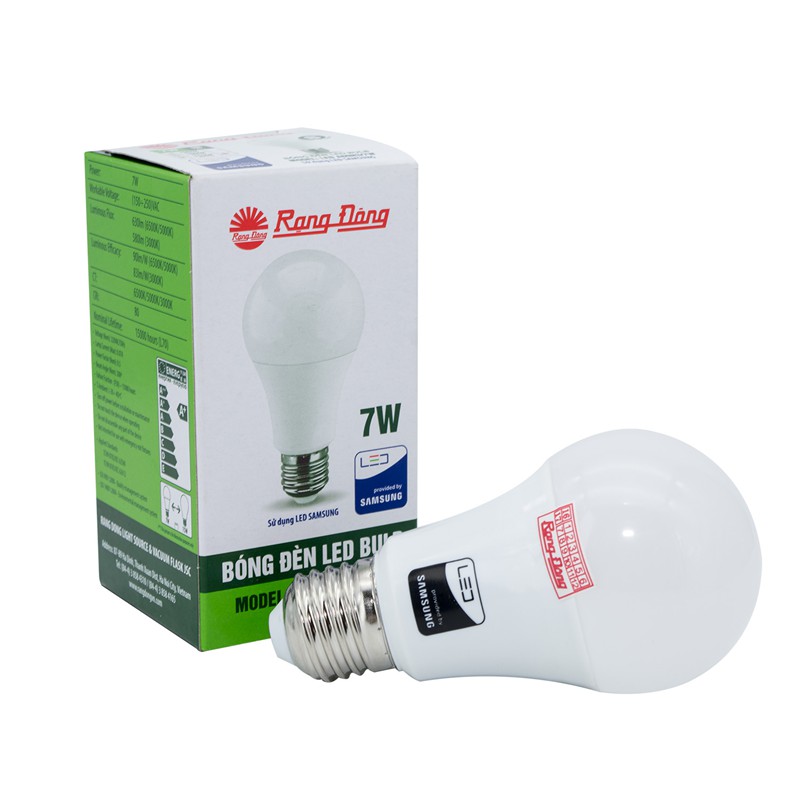 bóng điện led bulb 7w Rạng Đông