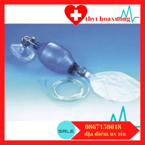 [CAO CẤP] Bộ Ambu Bóng Bóp Oxy Cấp Cứu