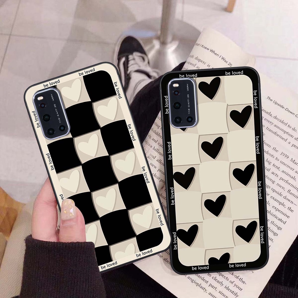 Ốp Vivo V19 trái tim, thời trang, thể thao, ốp viền dẻo đẹp
