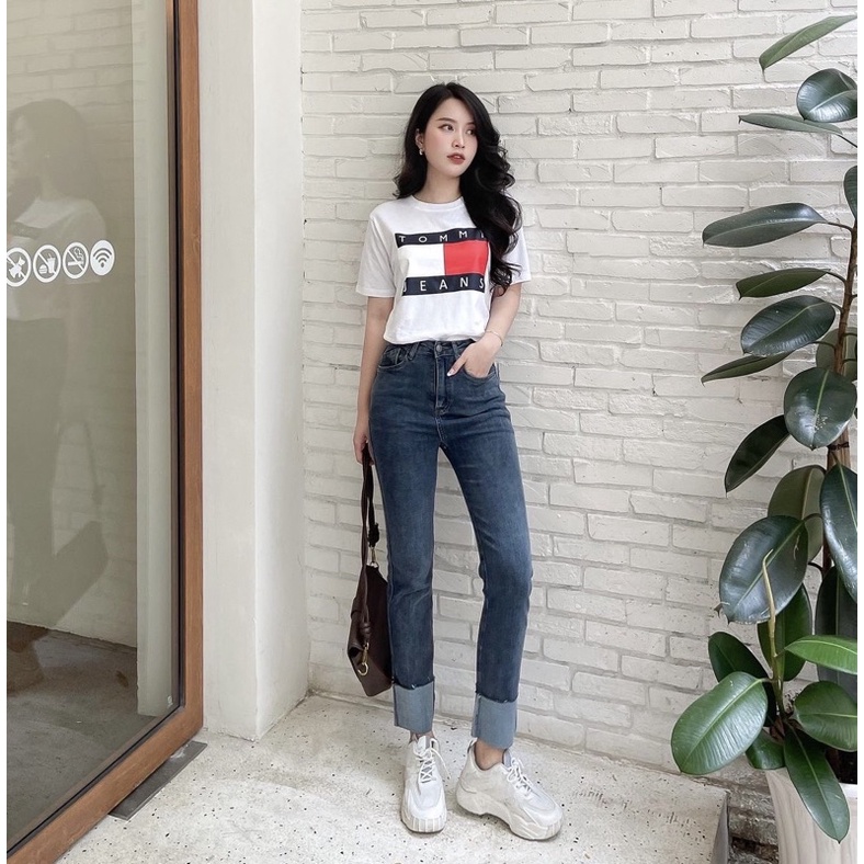 Áo thun nam nữ form unisex tomy