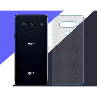 Dán lưng máy vân carbon LG V40 ThinQ