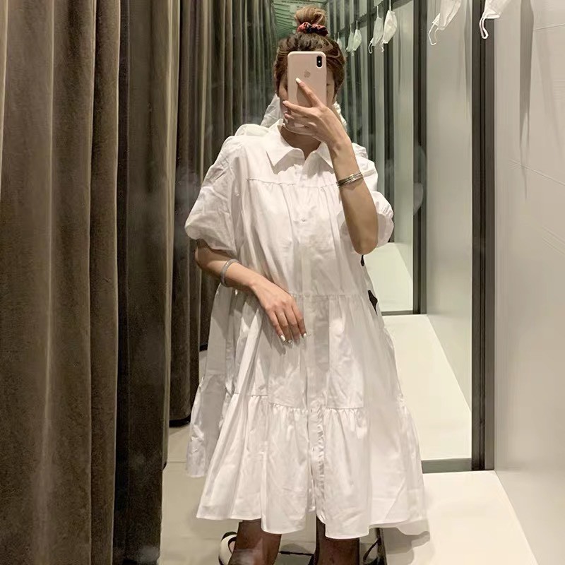 [Mã SKAMA06 giảm 8% tối đa 50K đơn 250K] [HÀNG ĐẸP] Váy ulzzang babydoll cao cấp - V18- janna house | BigBuy360 - bigbuy360.vn
