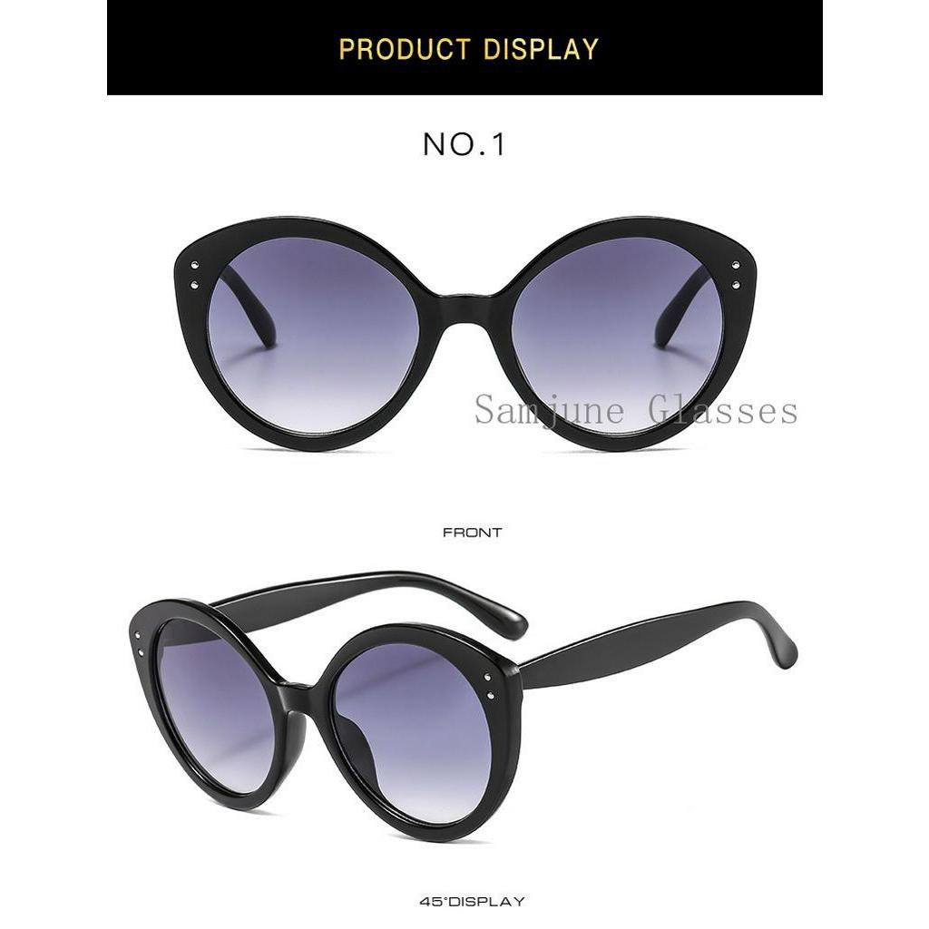 Kính Mát SAMJUNE Gọng Mắt Mèo Thời Trang Cho Nữ