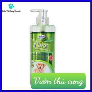 SỮA TẮM BIO CARE 450ML CHĂM SÓC LÔNG DA -TRỪ VE RẬN CHO CHÓ