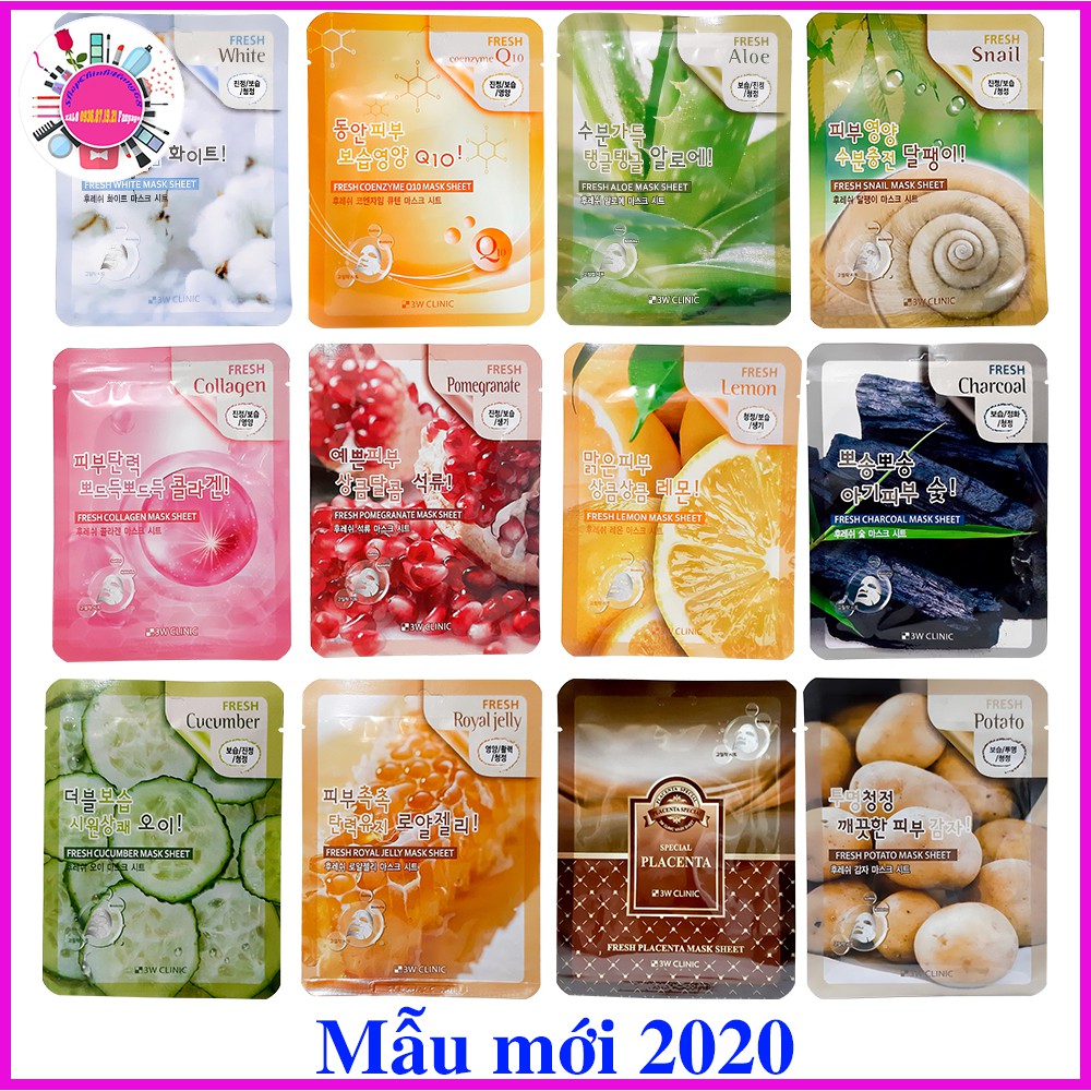 MẶT NẠ GIẤY 3W CLINIC