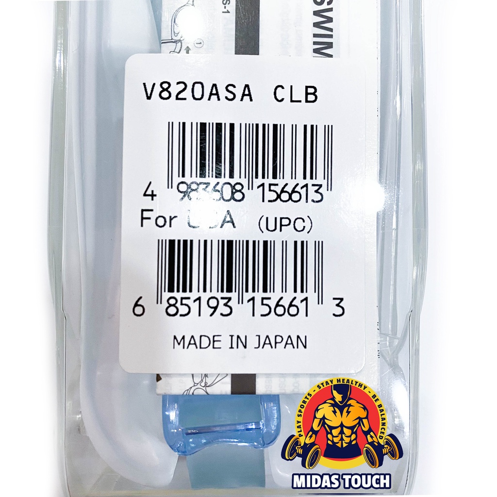 Kính Bơi Nữ Cao Cấp VIEW V820-ASA Chống Mờ Chống Tia UV Hàng Chính Hãng Nhật