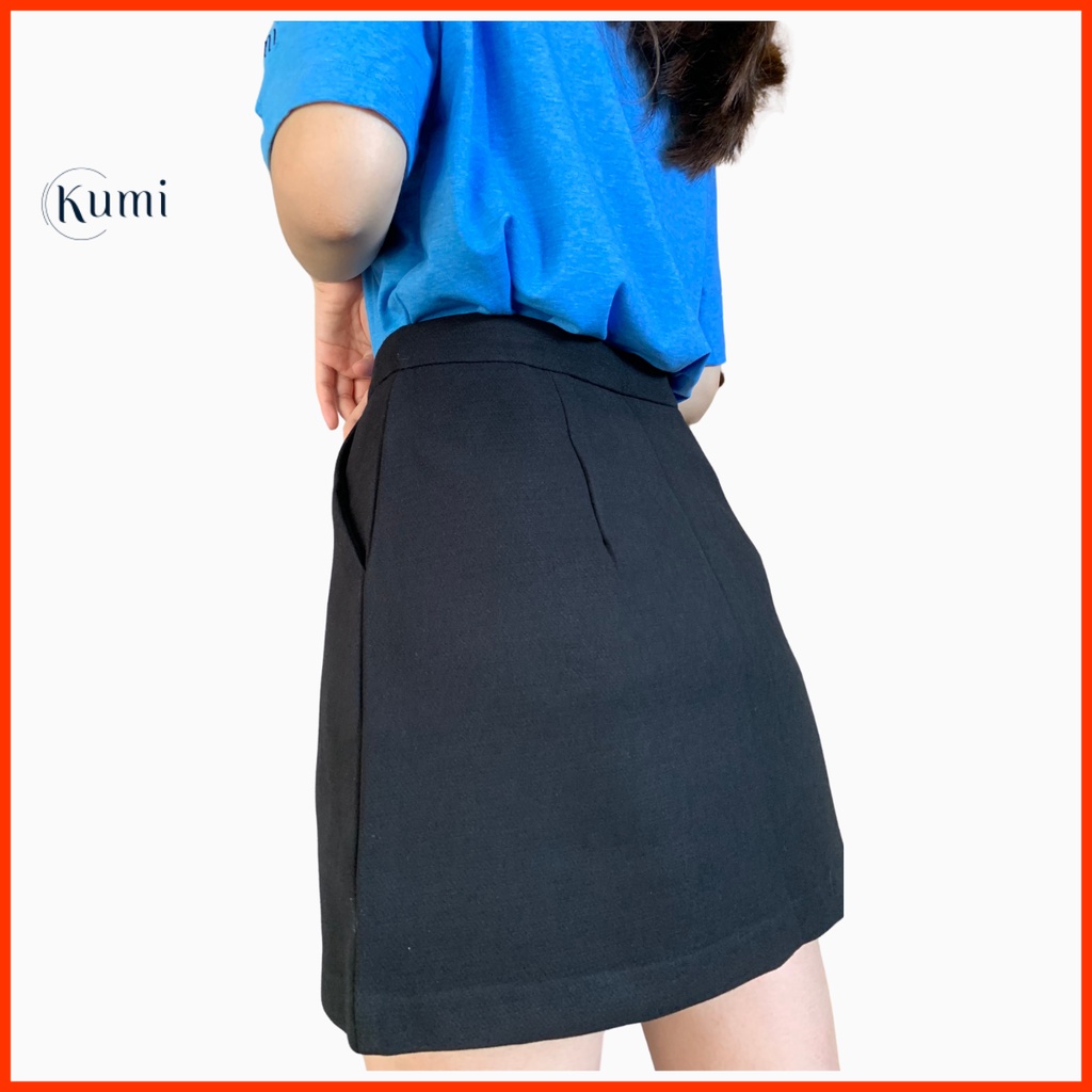 Chân váy kaki cao cấp co giãn 4 chiều mặc thoải mái trẻ trung năng động tại Kumifashion | BigBuy360 - bigbuy360.vn