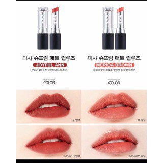 Son Siêu Lì MISSHA SUPREME MATT LIP ROUGE