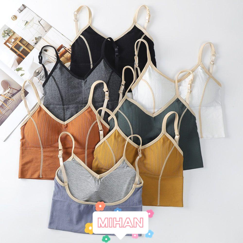 Áo Lót Thể Thao Không Đường May Có Đệm Nâng Ngực MIHAN1 Nhiều Màu Sắc Quyến Rũ Cho Nữ