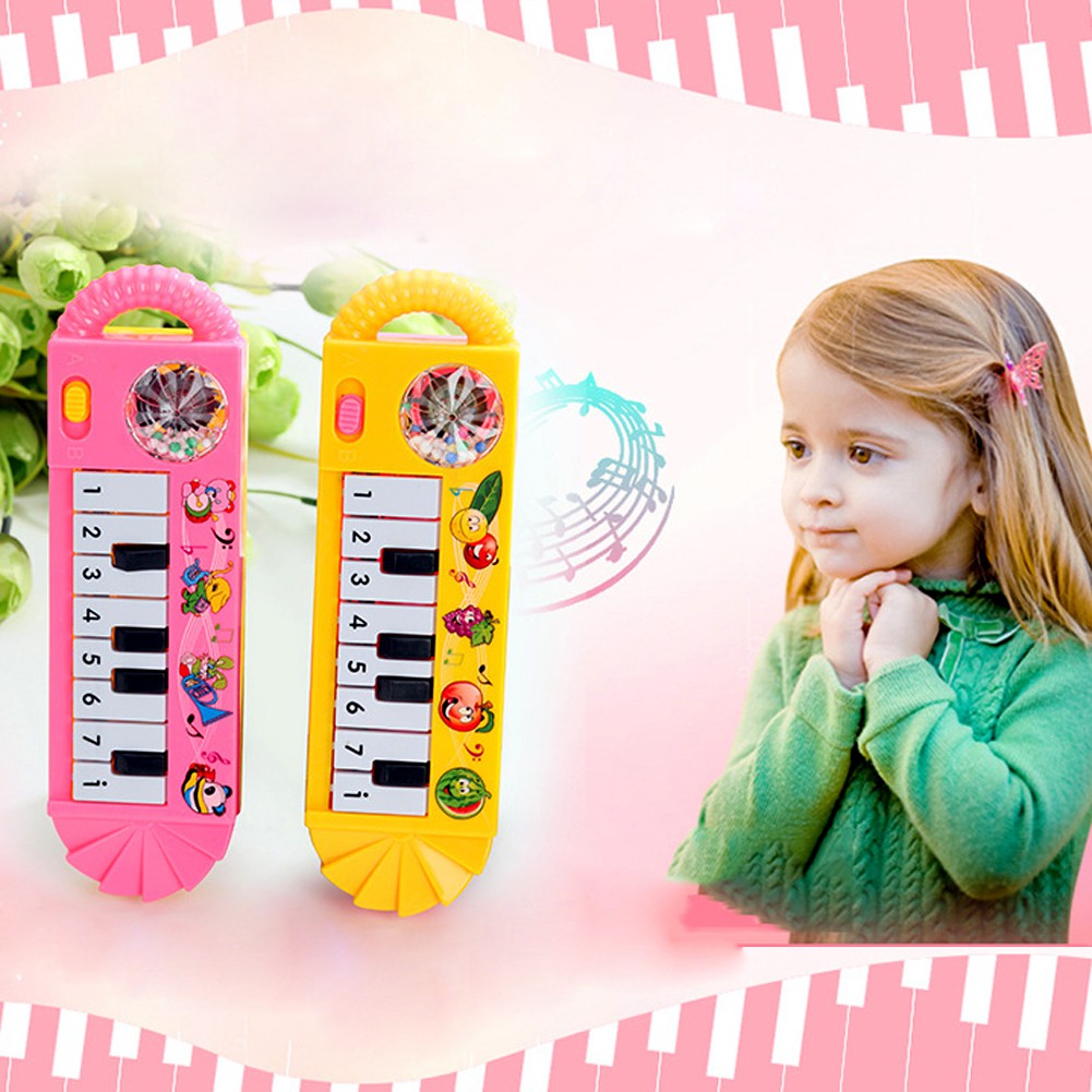 Đàn piano mini đồ chơi bằng nhựa thú vị dành cho các bé