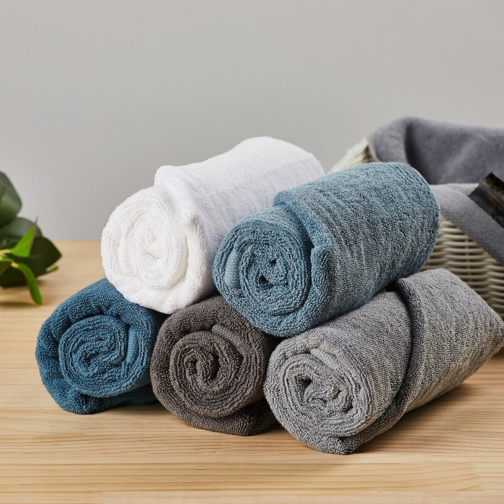 KhănTắm Xuất Khẩu Hàn Quốc Cloud 9 Towel - Siêu Dày Siêu Thấm nước