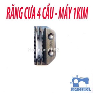 Răng cưa (bàn lừa) 4 cầu máy 1 kim công nghiệp
