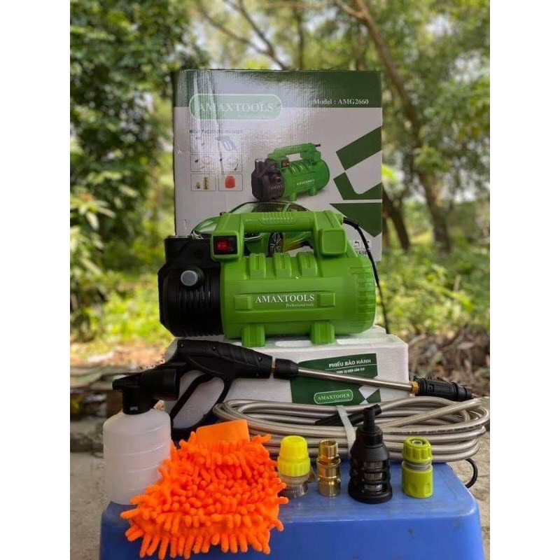 Máy rửa xe Amaxtools AMG2660 2660W Chính Hãng