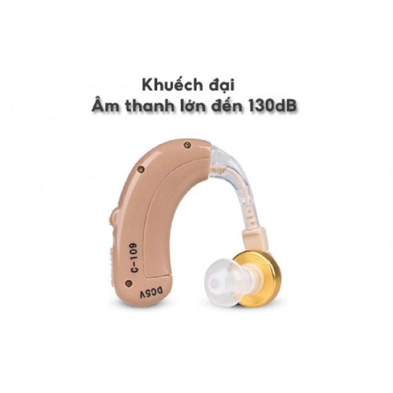 Máy Trợ Thính Axon C109 Đeo Vành Tai Sử Dụng Pin Sạc Lithium