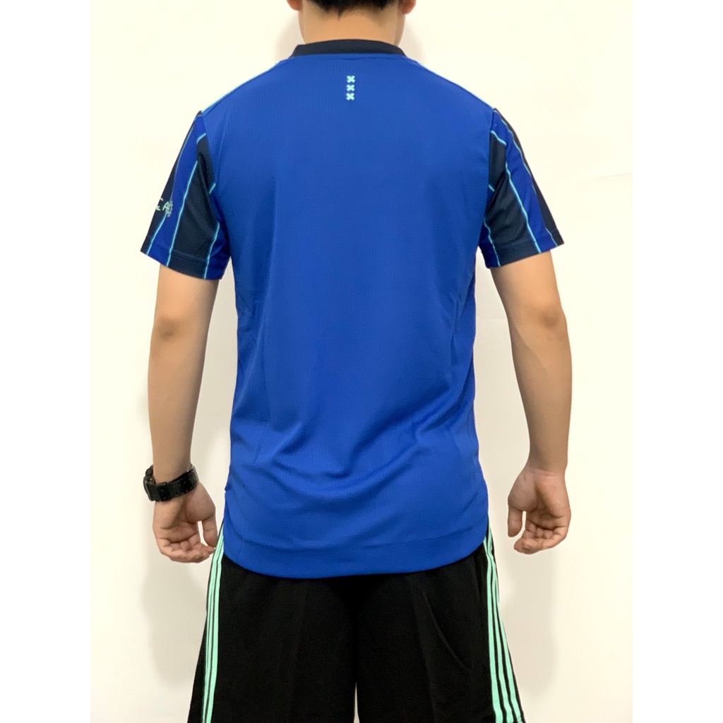 Áo Ajax Amsterdam màu xanh - đen mẫu mới 2021- 2022 sân khách