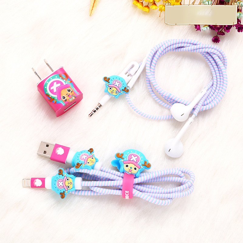 Phụ kiện bảo vệ củ sạc và dây cáp sạc dây tai nghe 3.5mm thông dụng