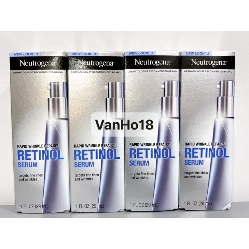 USA_Serum chống lão hóa Neutrogena Rapid Wrinkle Repair Retinol Serum