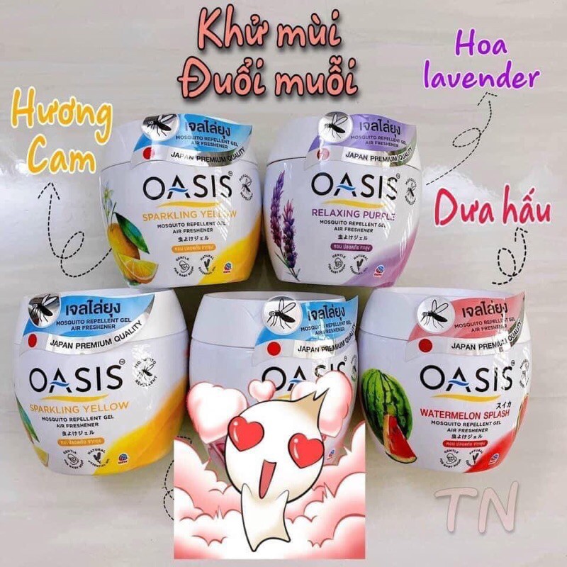 Sáp Thơm Phòng Đuổi Muỗi OASIS Thái Lan