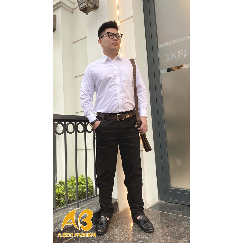 [BIG SIZE] Áo Sơ Mi Nam Dài Tay Cỡ Lớn Cho Nam Giới | BigBuy360 - bigbuy360.vn