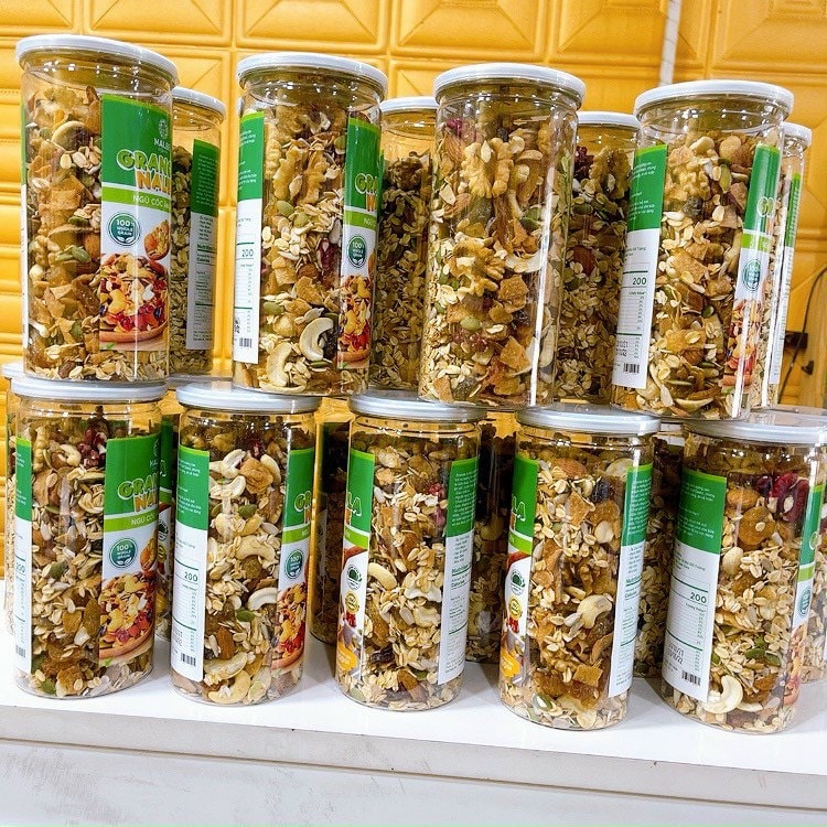 [ sale xả kho ] Ngũ Cốc Ăn Liền NALEE GRANOL Cam Kết Chính Hãng 100%