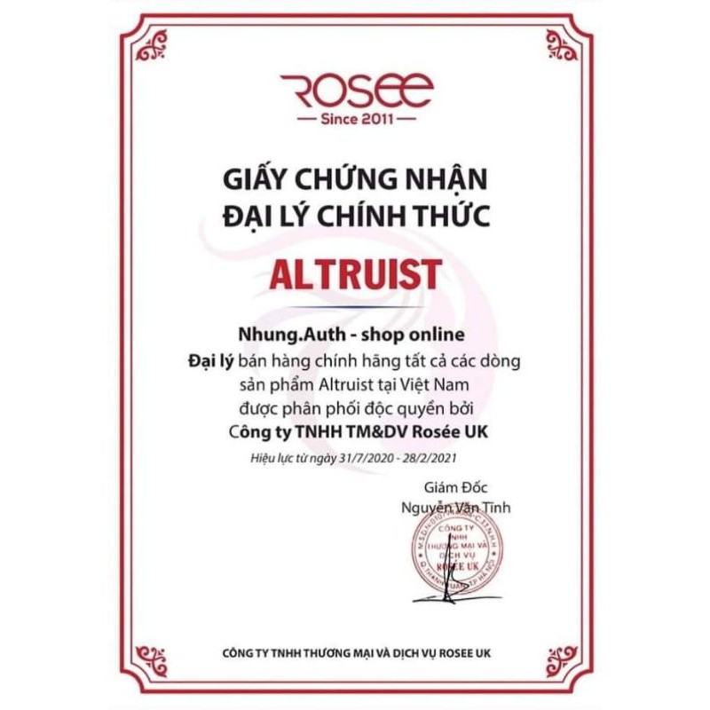 [Deal chuẩn Auth] Kem dưỡng phục hồi da ALTRUIST DERMATOLOGIST DRY REPAIR SKIN CREAM - 10% UREA 200ML | BigBuy360 - bigbuy360.vn