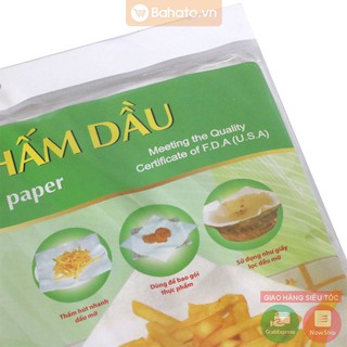 Giấy thấm dầu THP 24cm x 25cm (20 tờ)