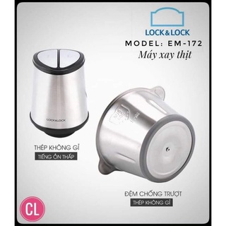 MÁY XAY THỊT CỐI INOX DUNG TÍCH 2L LOCK&LOCK EJM172