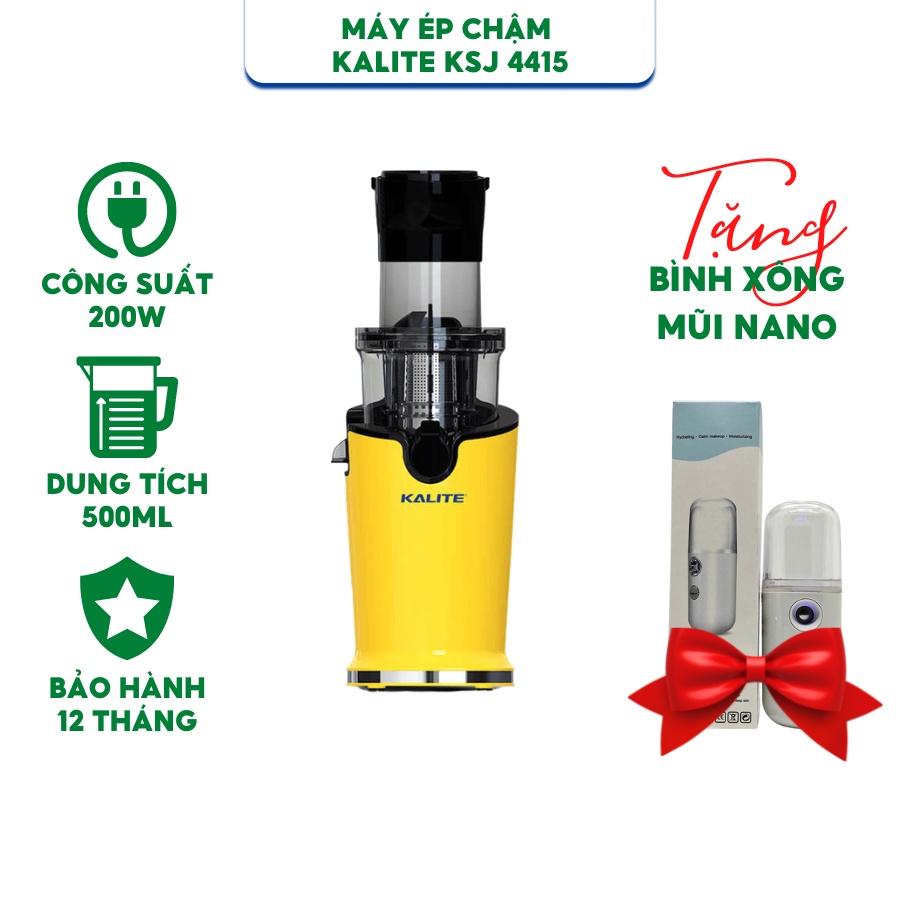Máy ép chậm KALITE KSJ 4415 Công suất 200W - Hàng chính hãng