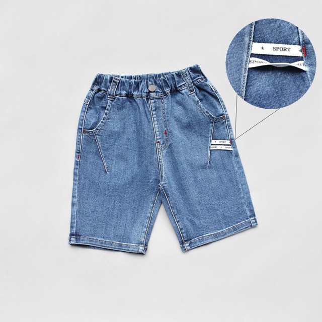 Quần jean lửng BT dây túi sport size 9-16 (20-40kg)