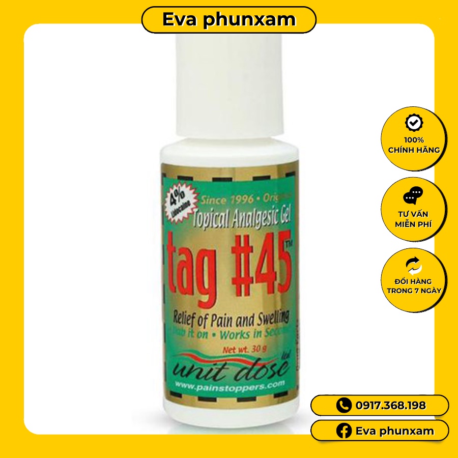 Mực (Tag45) Hàn Dùng Trong Phun Xăm