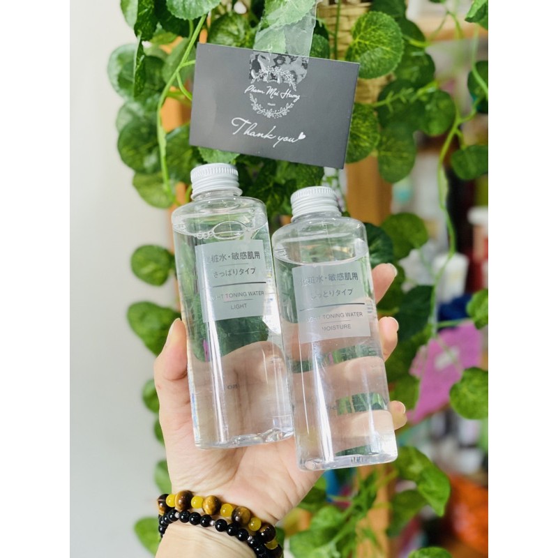 Nước hoa hồng Muji Light Toning Water 200ml