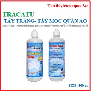 Tẩy trắng tẩy mốc quần áo tracatu 500ml