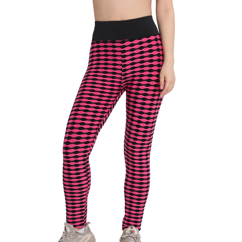 Quần Legging Thể Thao Nữ Sọc Trắng Đen Mới