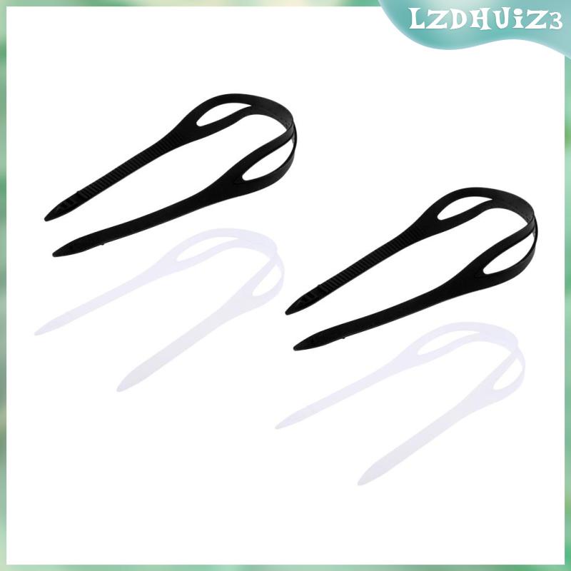 Set 4 Mặt Nạ Lặn Có Dây Đeo Thay Thế Bằng Silicone lzdhuiz3