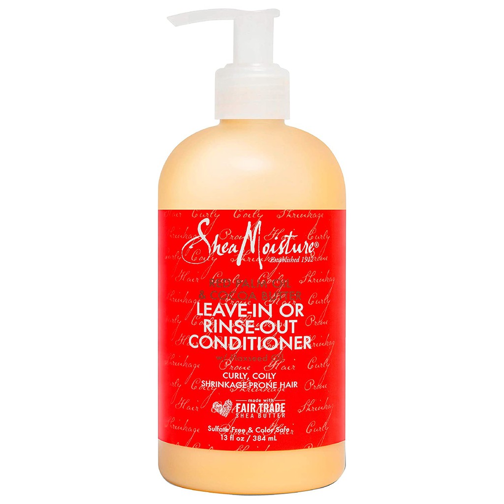 Shea Moisture - Dầu Xả Shea Moisture Red Palm Oil &amp; Cocoa Butter Leave-In or Rinse-Out Conditioner 237ml