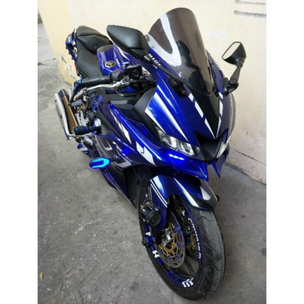 Kính chắn gió R15v3 - siêu đẹp - màu khói đen