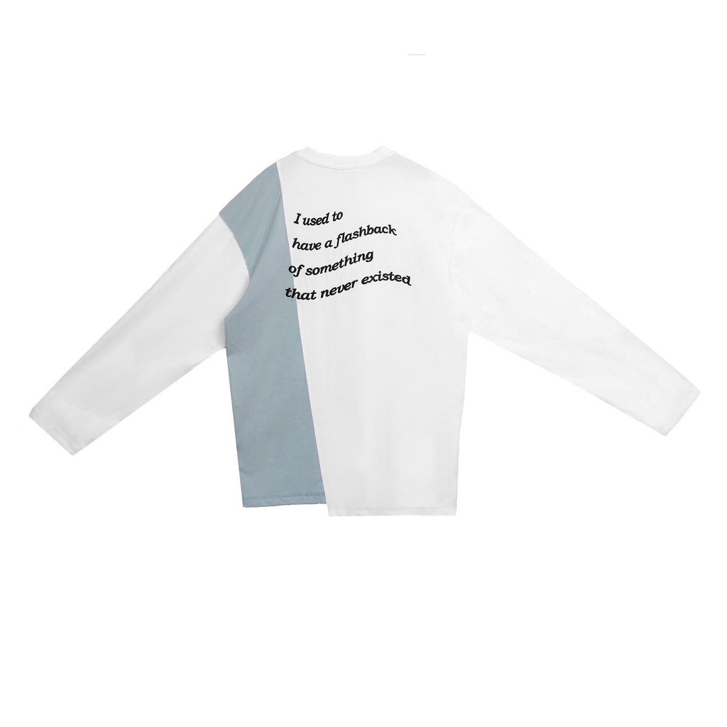 DEJA VU PATCHWORK LONGSLEEVES (áo thun dài tay 100% cotton) | BigBuy360 - bigbuy360.vn