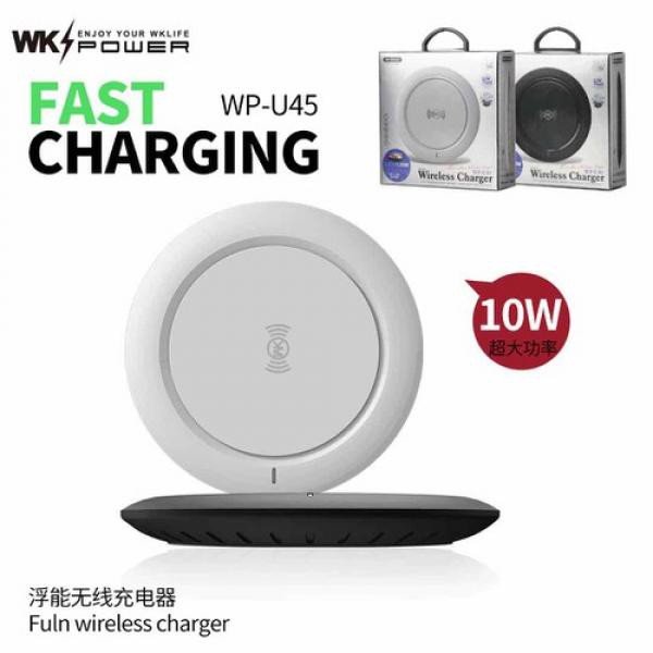 [CHÍNH HÃNG]  Đế Sạc Nhanh Không Dây WK Sạc Nhanh Qi 10W Dùng Cho Tất Cả Iphone, Samsung, Oppo