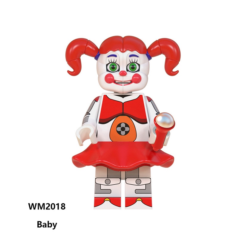 Bộ Đồ Chơi Lắp Ráp Mô Hình Nhân Vật Five Nights at Freddy Mini