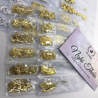 Charm túi đính móng tay