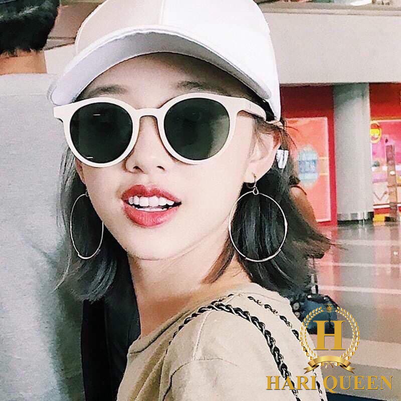 Kính gọng đen trắng KAN0720