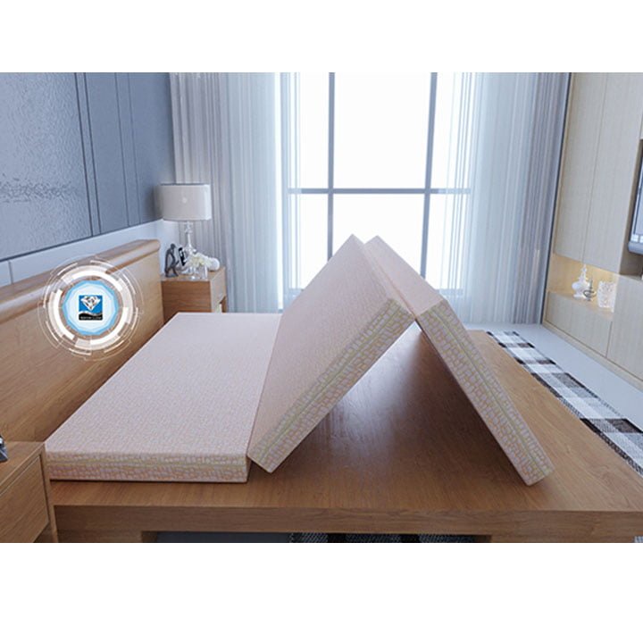 Nệm Bông Ép Gấp 3 Thông Hơi Kim Cương