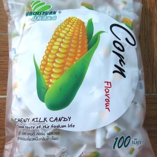Kẹo sữa mềm Thái Lan Prairie My Chewy Milk Candy Corn vị bắp 360g 100 viên