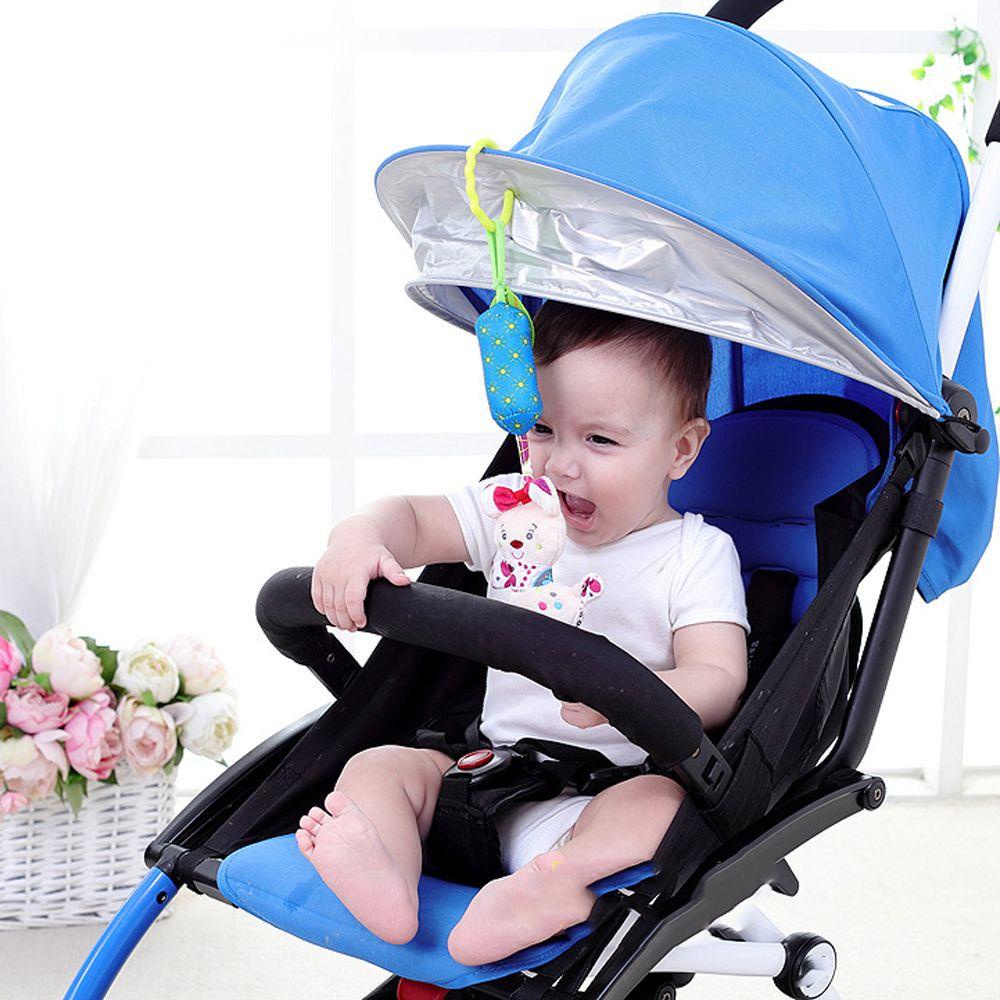 Đồ Chơi Lục Lạc Hình Động Vật Nhồi Bông Mềm Mại Dễ Thương Cho Bé