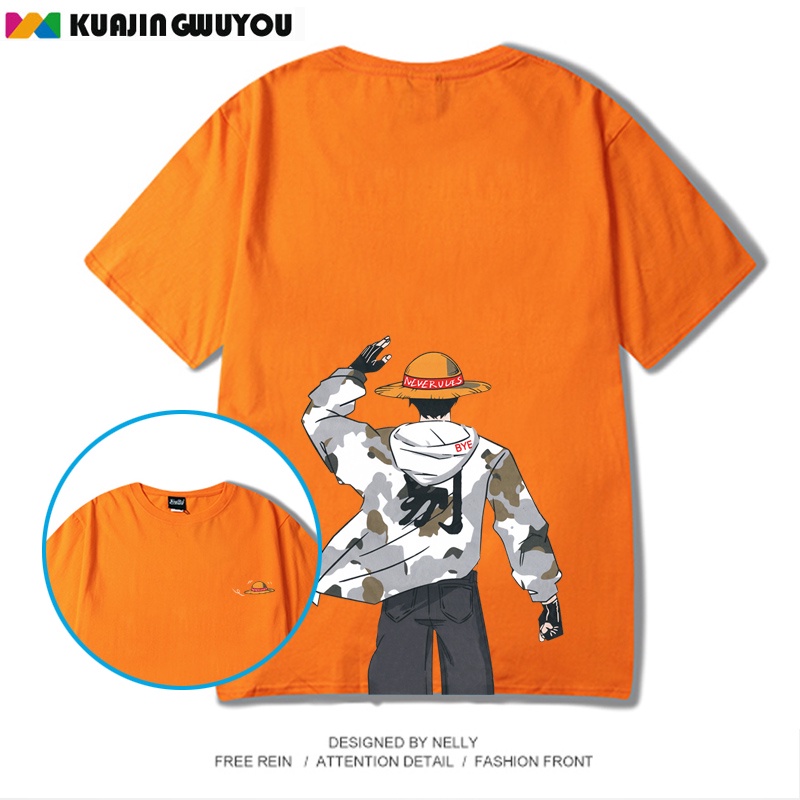 Áo Thun Nam Tay Ngắn In Hình Anime Thời Trang Size M-8XL